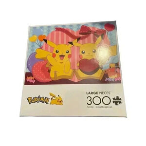 Buffalo Games And Puzzle Pokémon 300 Piece Pikachu Valentines Nintendo 2023 New